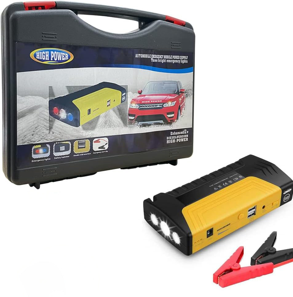 Avviatore Batteria Veicoli Pro (Ricaricabile), Booster Pack Di Emergenza, Avviatore Portatile Per Auto
