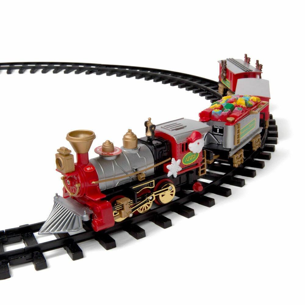 Trenino albero di natale, trenino di babbo natale