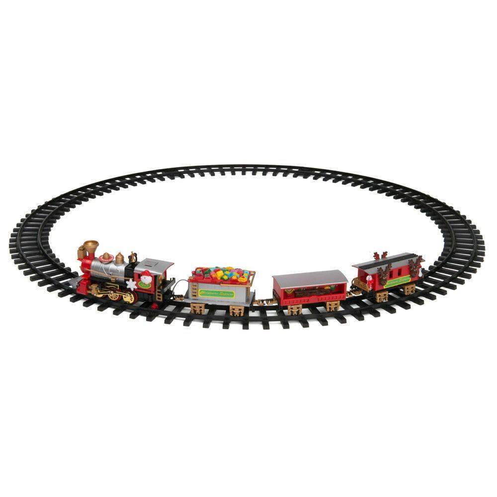 Trenino albero di natale, trenino di babbo natale