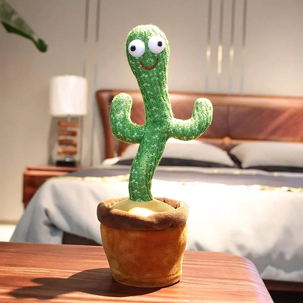 (2 Pezzi) Cactus Ballerino a ritmo di musica e ripete