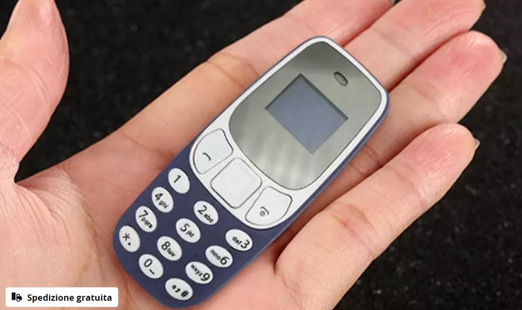 Mini Telefono Cellulare, Bluetooth, Dual Sim, Gsm, Mp3