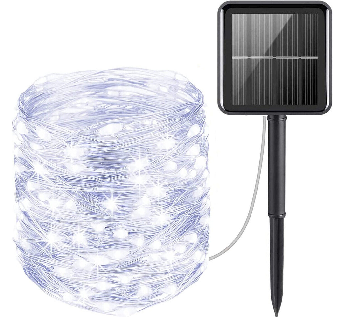 Luci a led per esterni con pannello solare