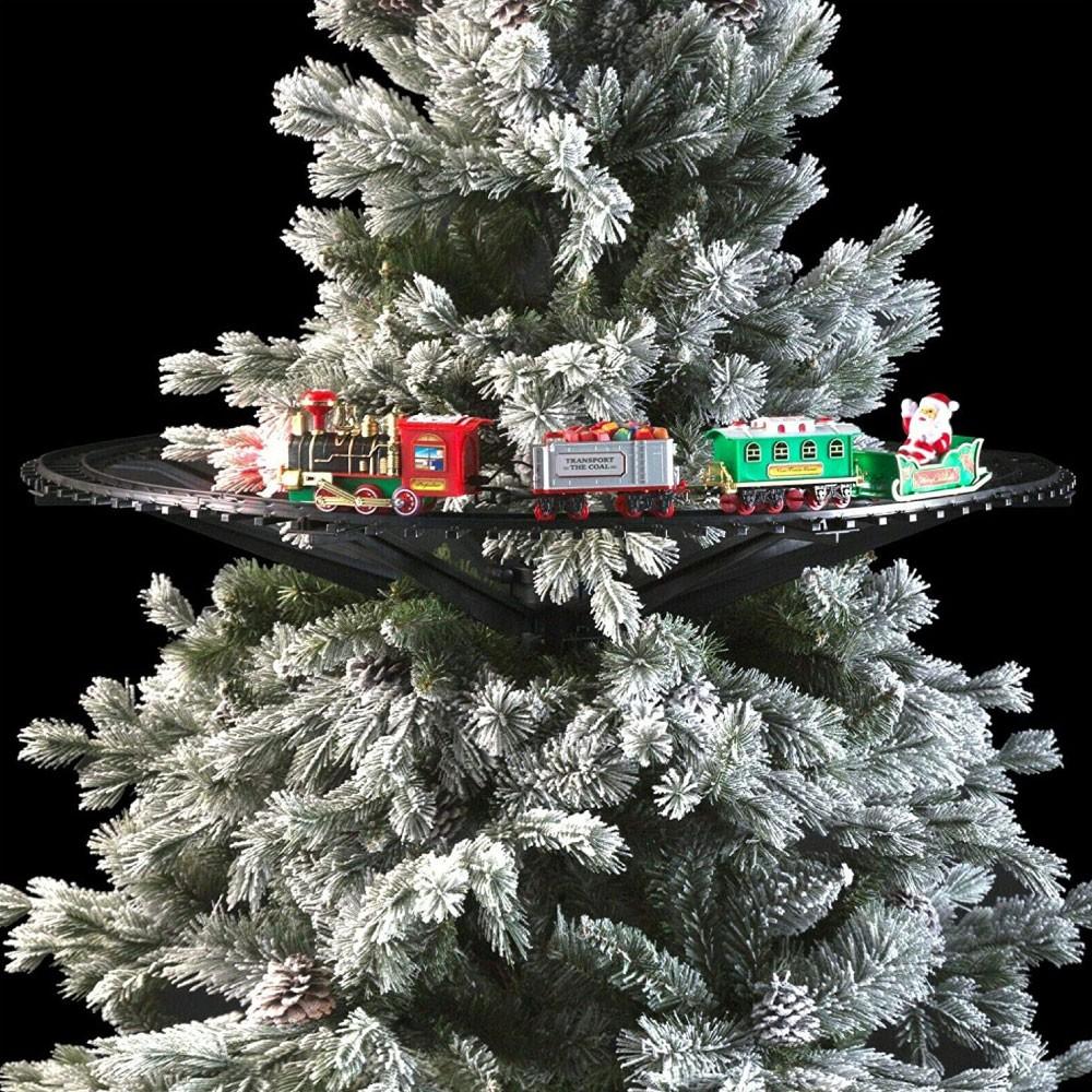 Trenino albero di natale, trenino di babbo natale
