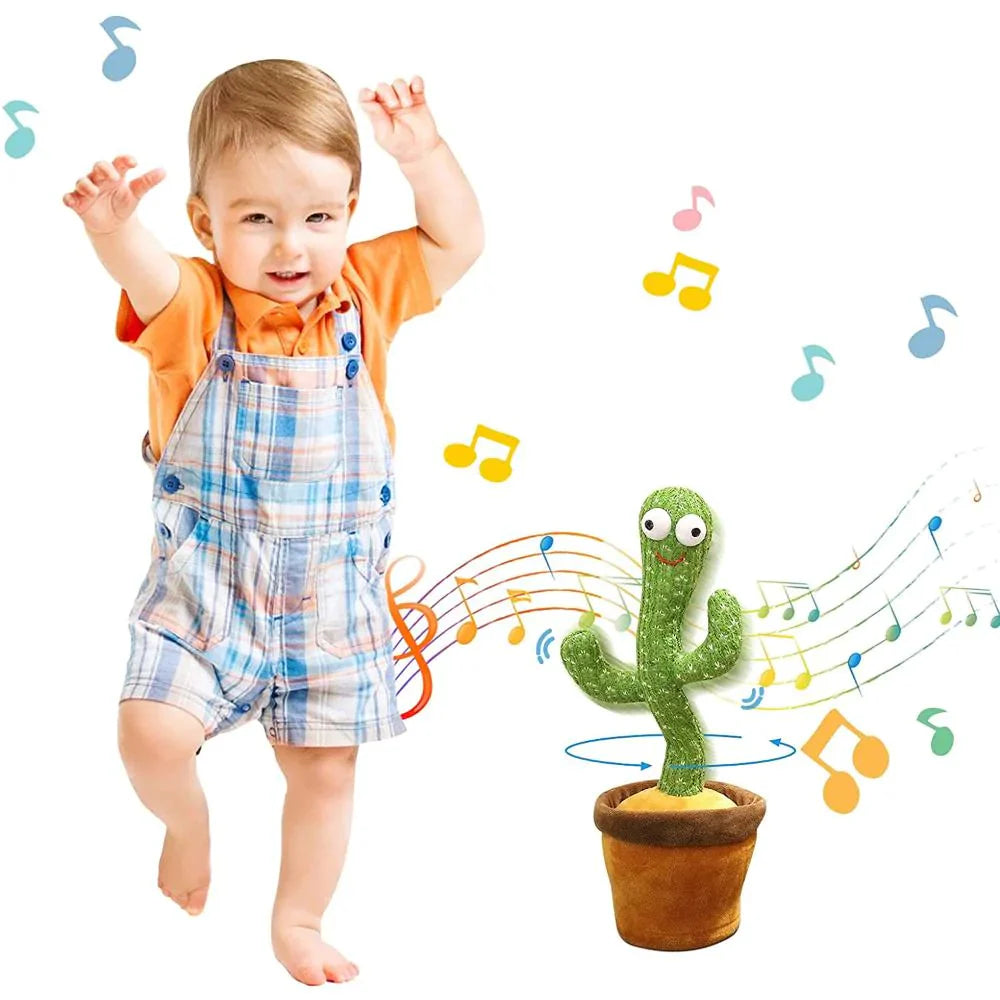 (2 Pezzi) Cactus Ballerino a ritmo di musica e ripete